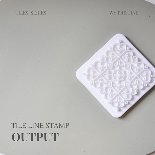 TILE LINE STAMP | L#3